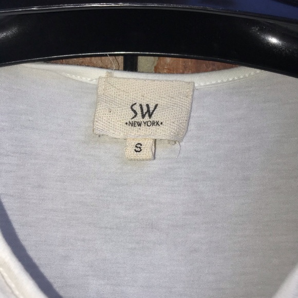 🔥🔥SW WHITE EYELET HEAVY TANK SMALL❤️❤️ - Picture 3 of 3